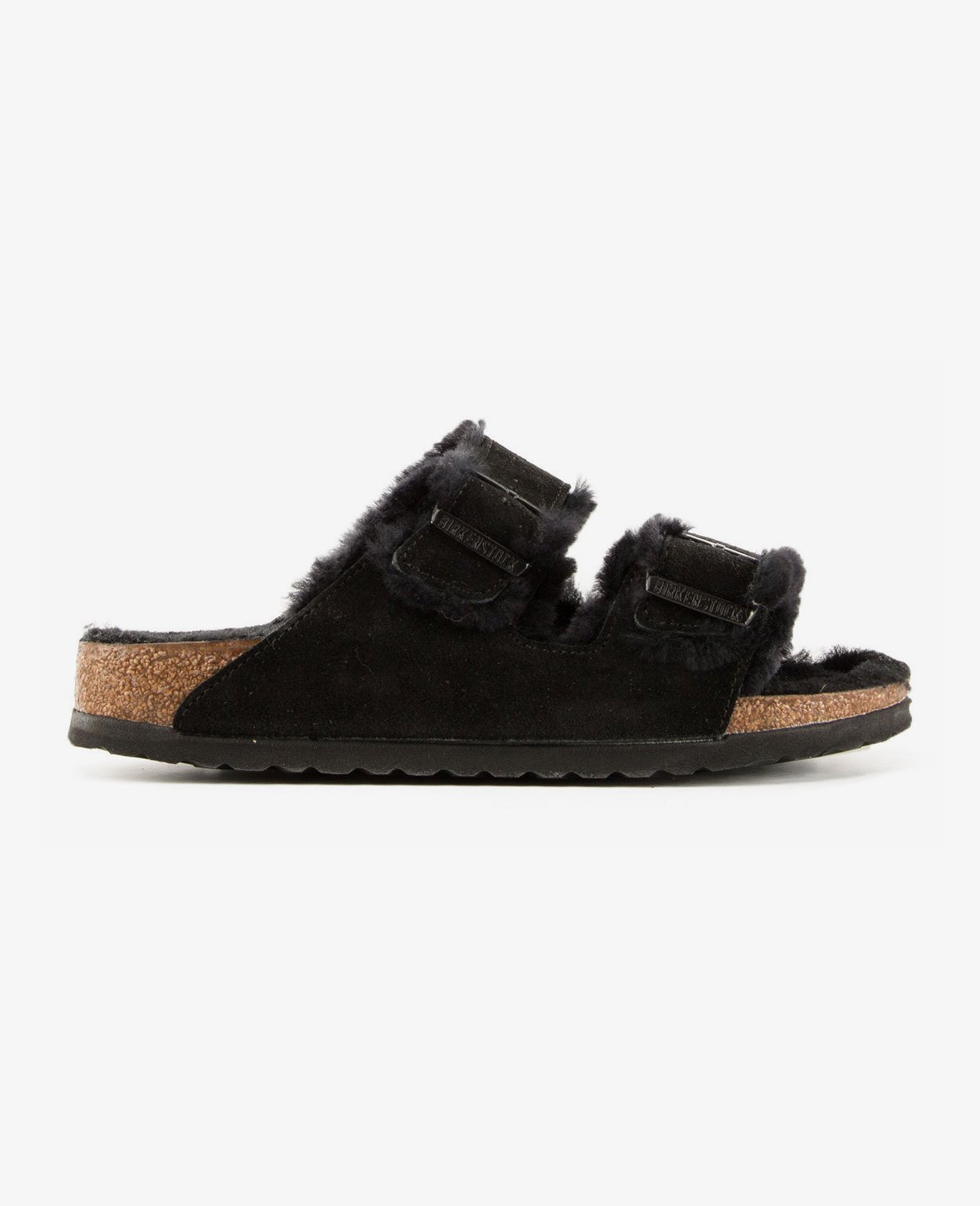 Arizona Shearling Suede Black