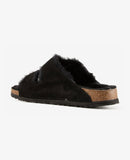 Arizona Shearling Suede Black