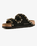 Arizona Suede Rivet Black