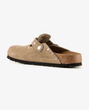 Boston Suede Rivet Taupe