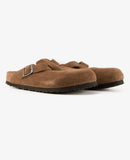 Boston Suede Dark Tea Brown