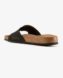 Madrid Big Buckle Nubuck Black