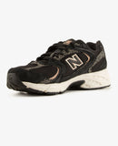 U 530 Crb Suede Mesh Black