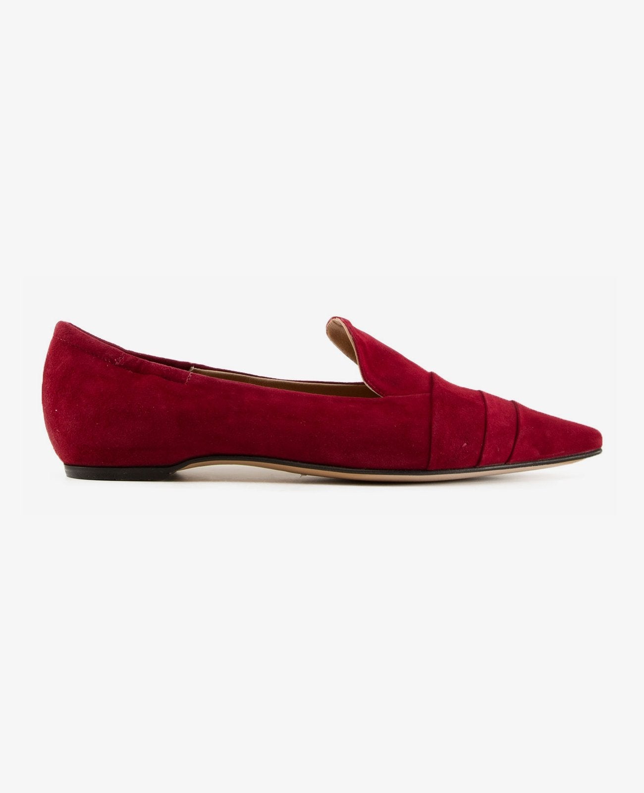 Pomme D'or - Flat shoes - 1303 Camoscio Carmine Red